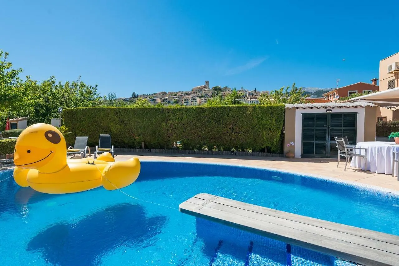 Finca Son Macia, amplia piscina, jardines en Selva, cerca de playas Selva  0*, Selva (Mallorca) España